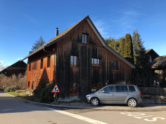 turned off black television