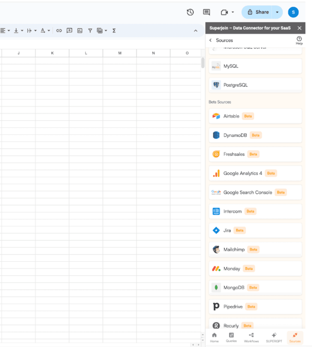 Select Airtable as Your Data Source