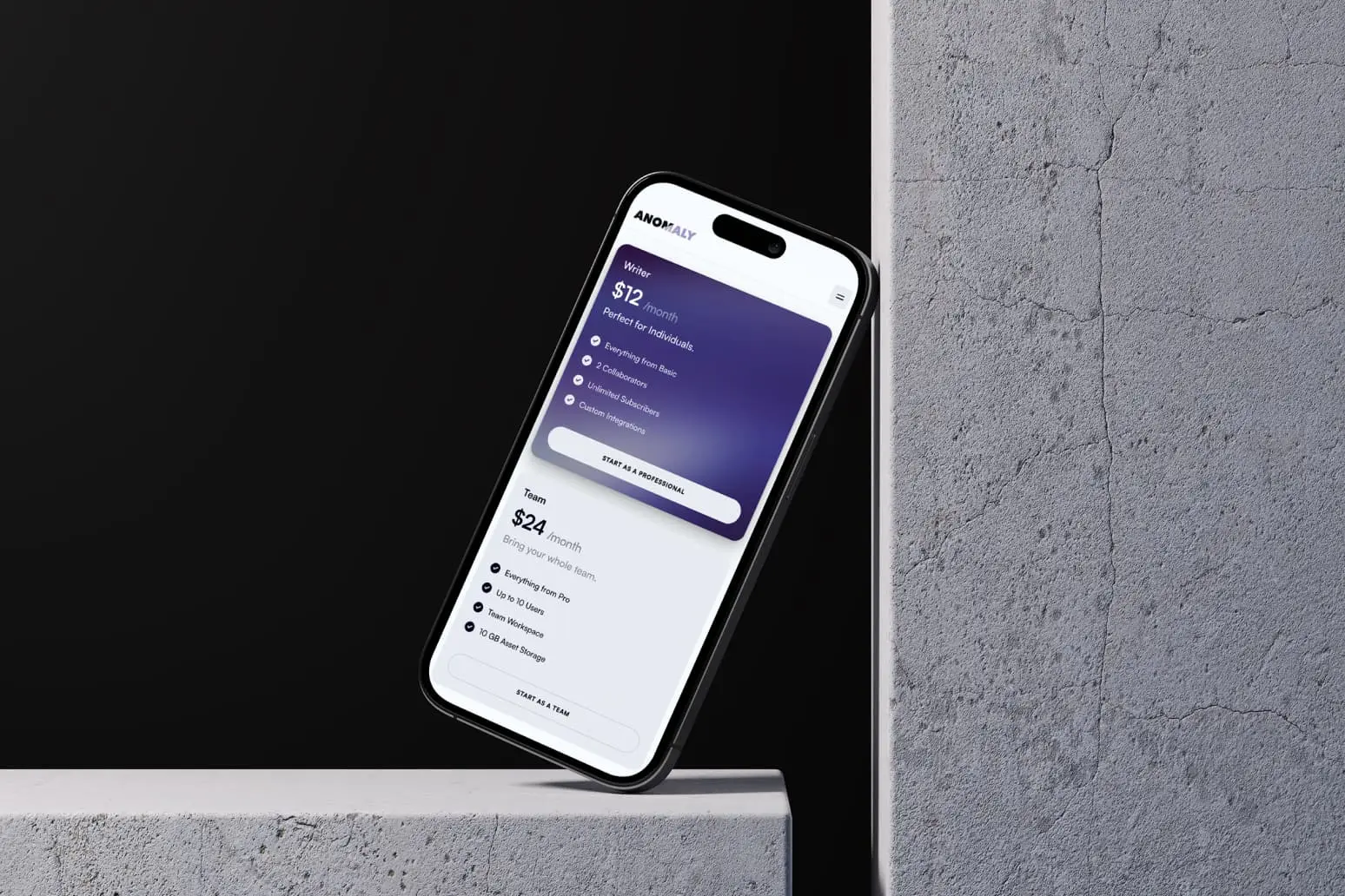 Anomaly for Framer