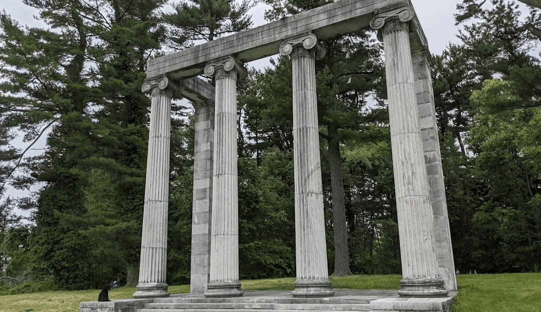 Monument in West Windsor, NJ.