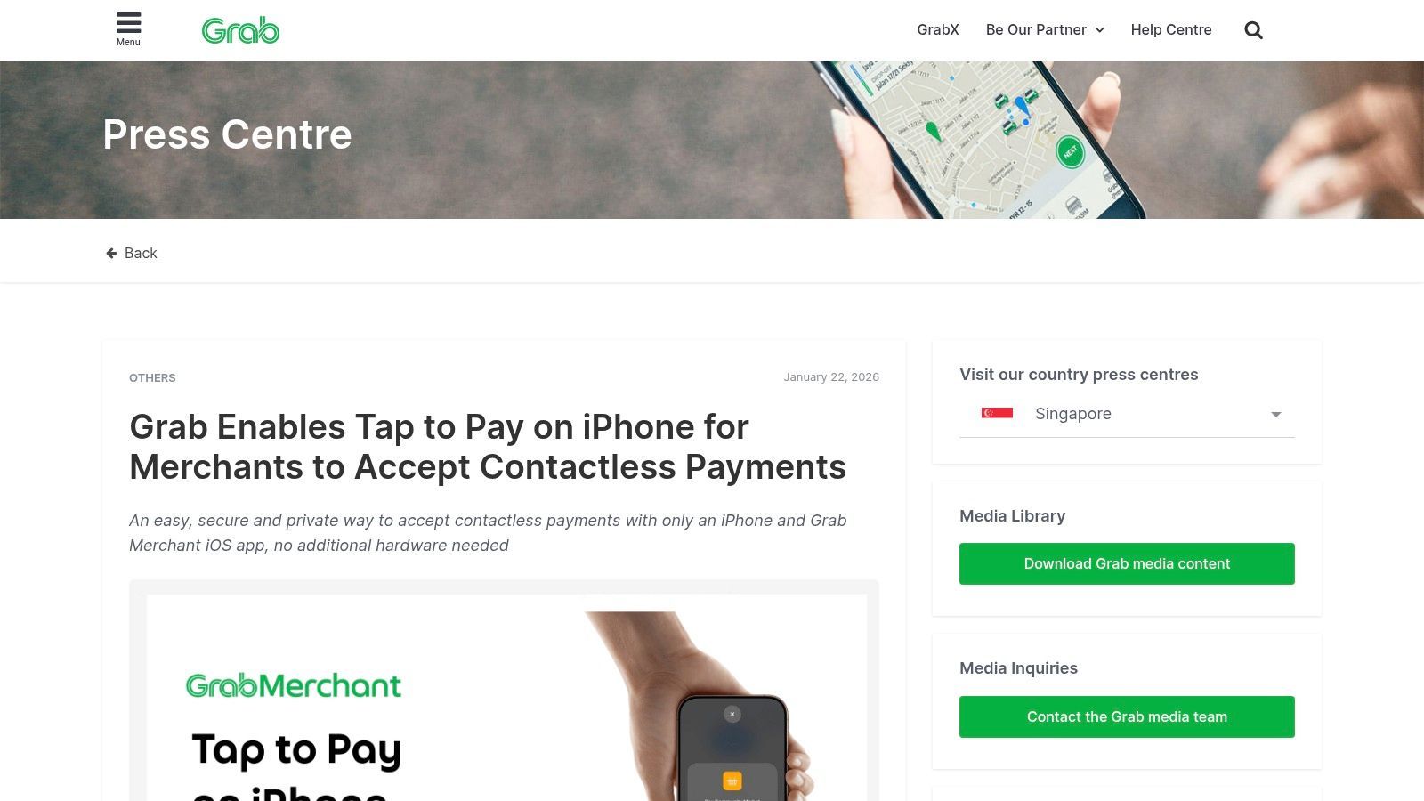 best tap to pay on ipone app Grab nashi