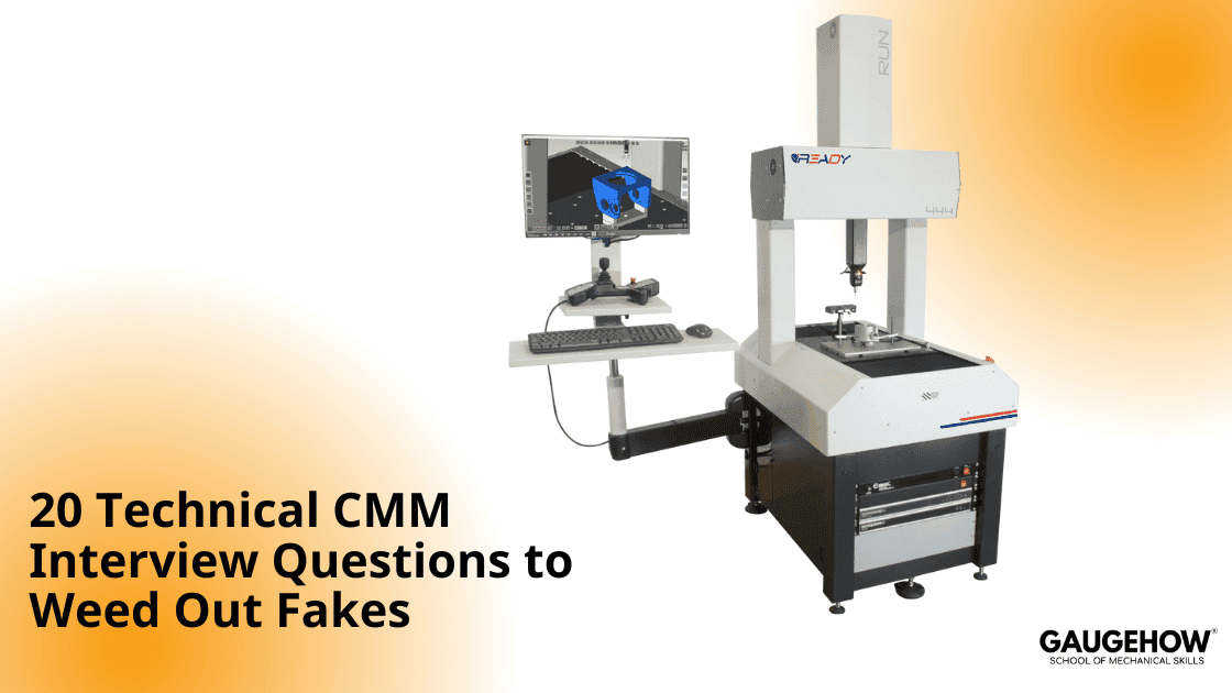 interview guide for Coordinate Measuring Machine