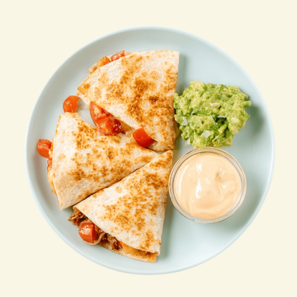 quesedilla pulled beef