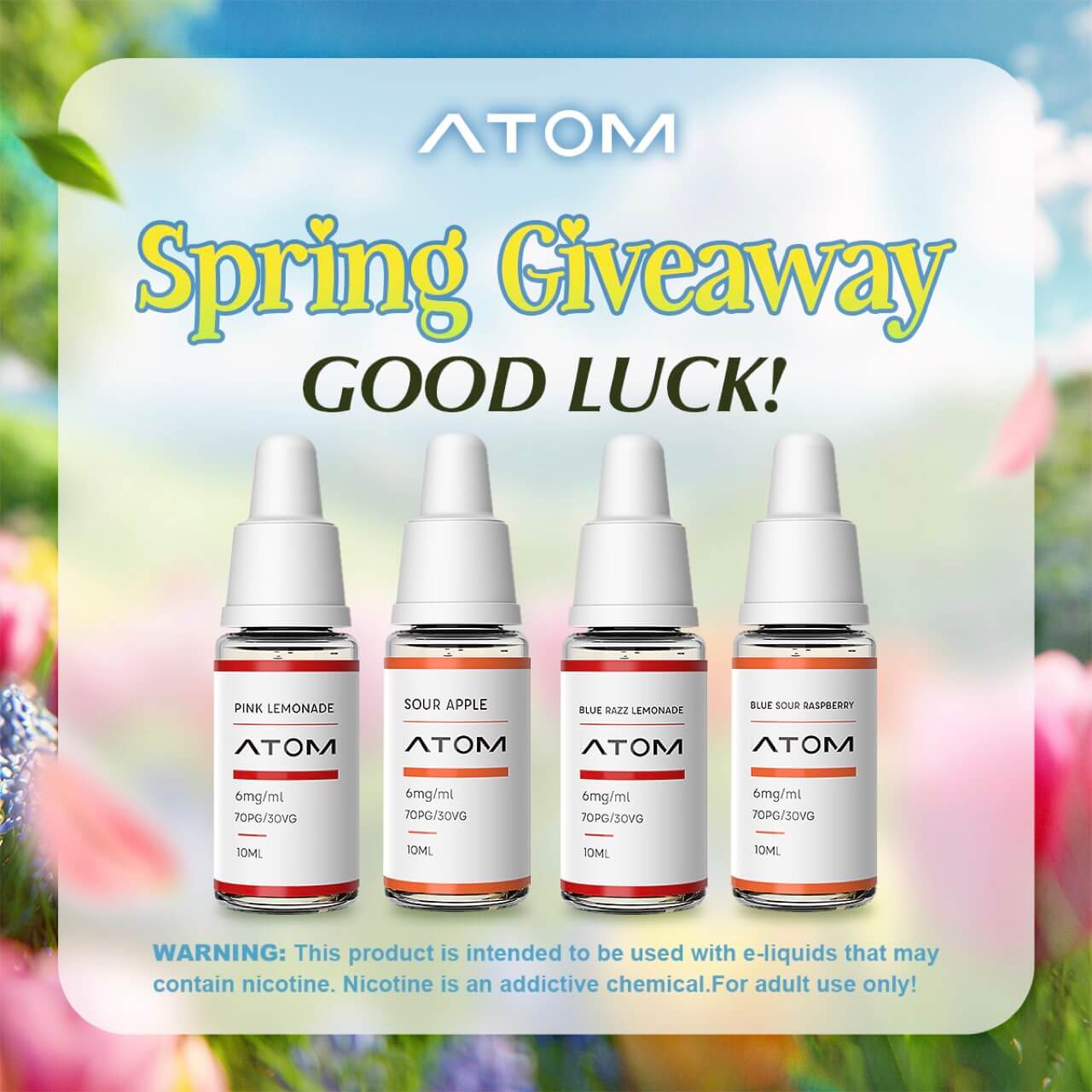 Atom Spring Giveaway