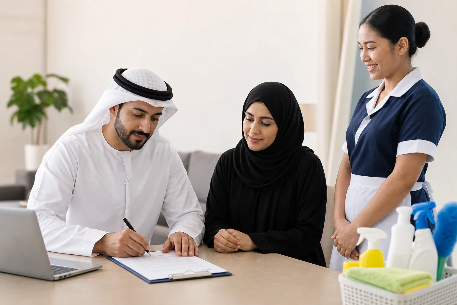 MOHRE Domestic Worker Contract UAE - Employer Complete Guide - UAE MOHRE and labour guide