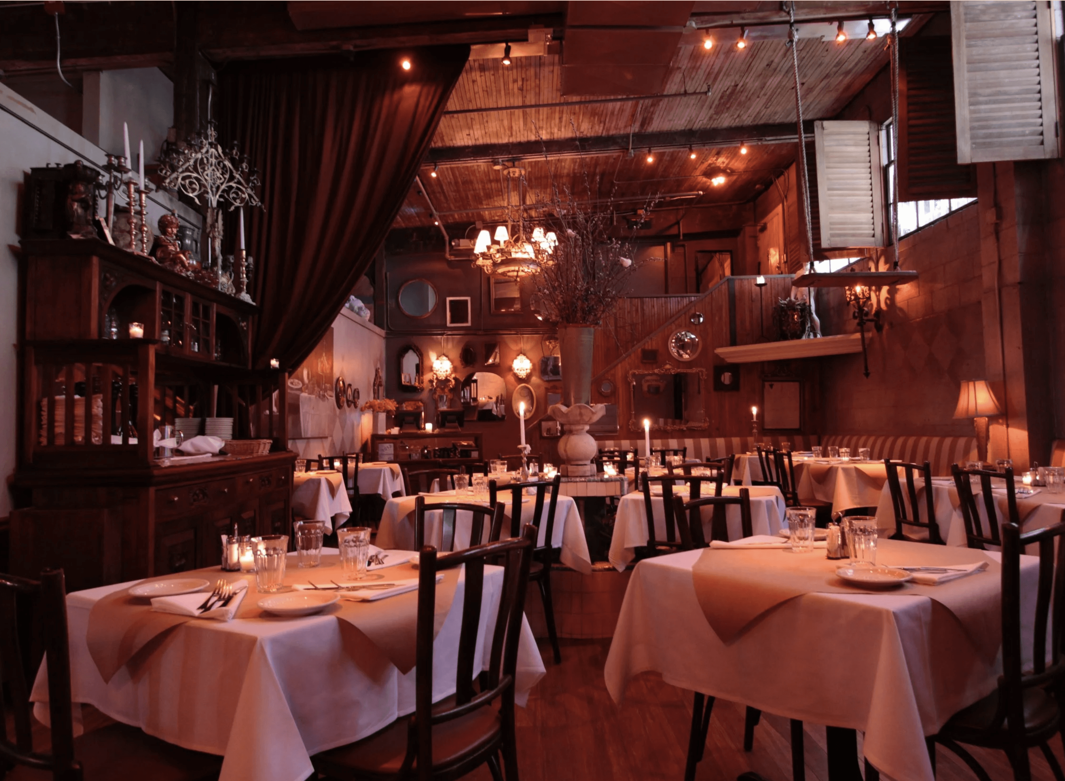 The Pink Door Dining Room from the 2010's