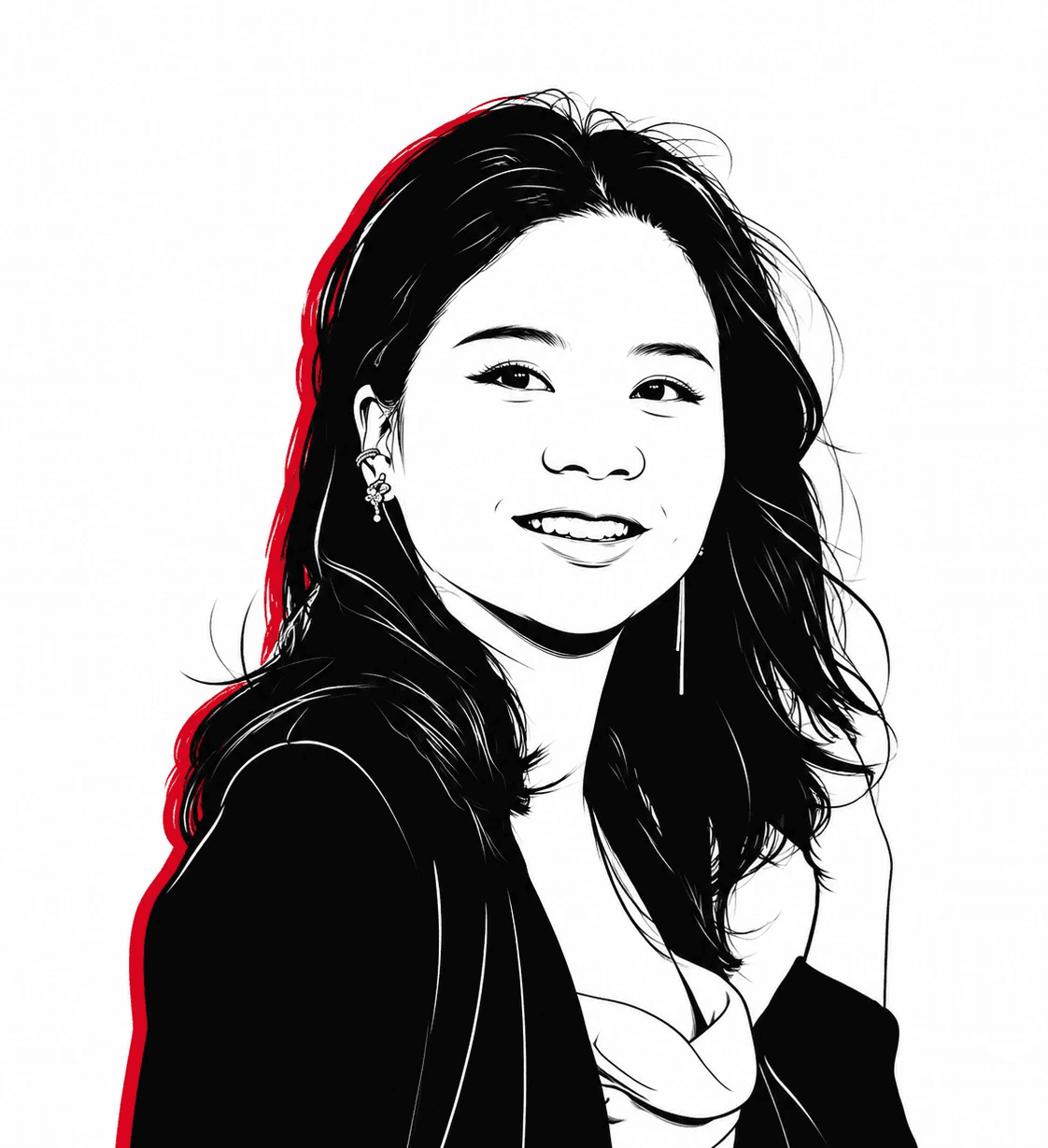 Stylised portrait illustration of a BotBlox team member