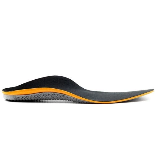 Alt text: Custom Phits 3D-printed insole displayed on the devices page, providing orthotic support for foot pain, plantar fasciitis, flat feet, high arches, and Morton's neuroma at Limitless Orthotics clinic, Leeds.