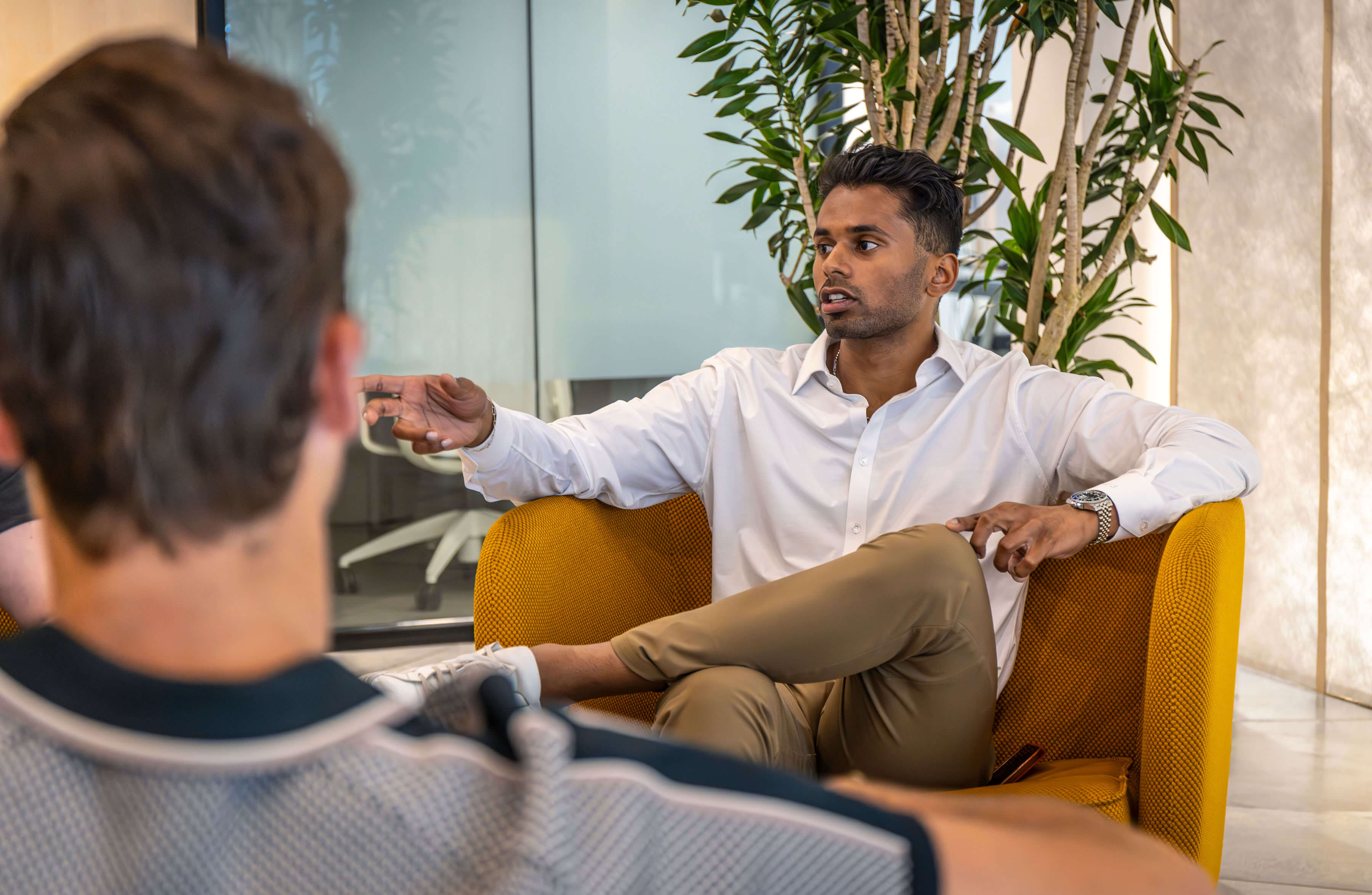 Real estate website mobile mockup