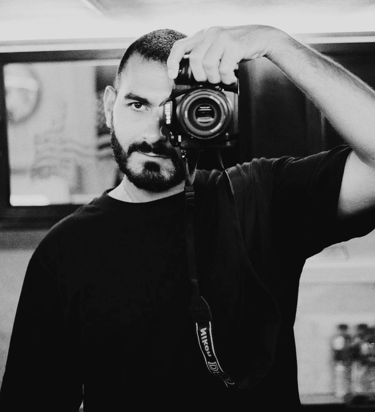 Elias Abkar self portrait