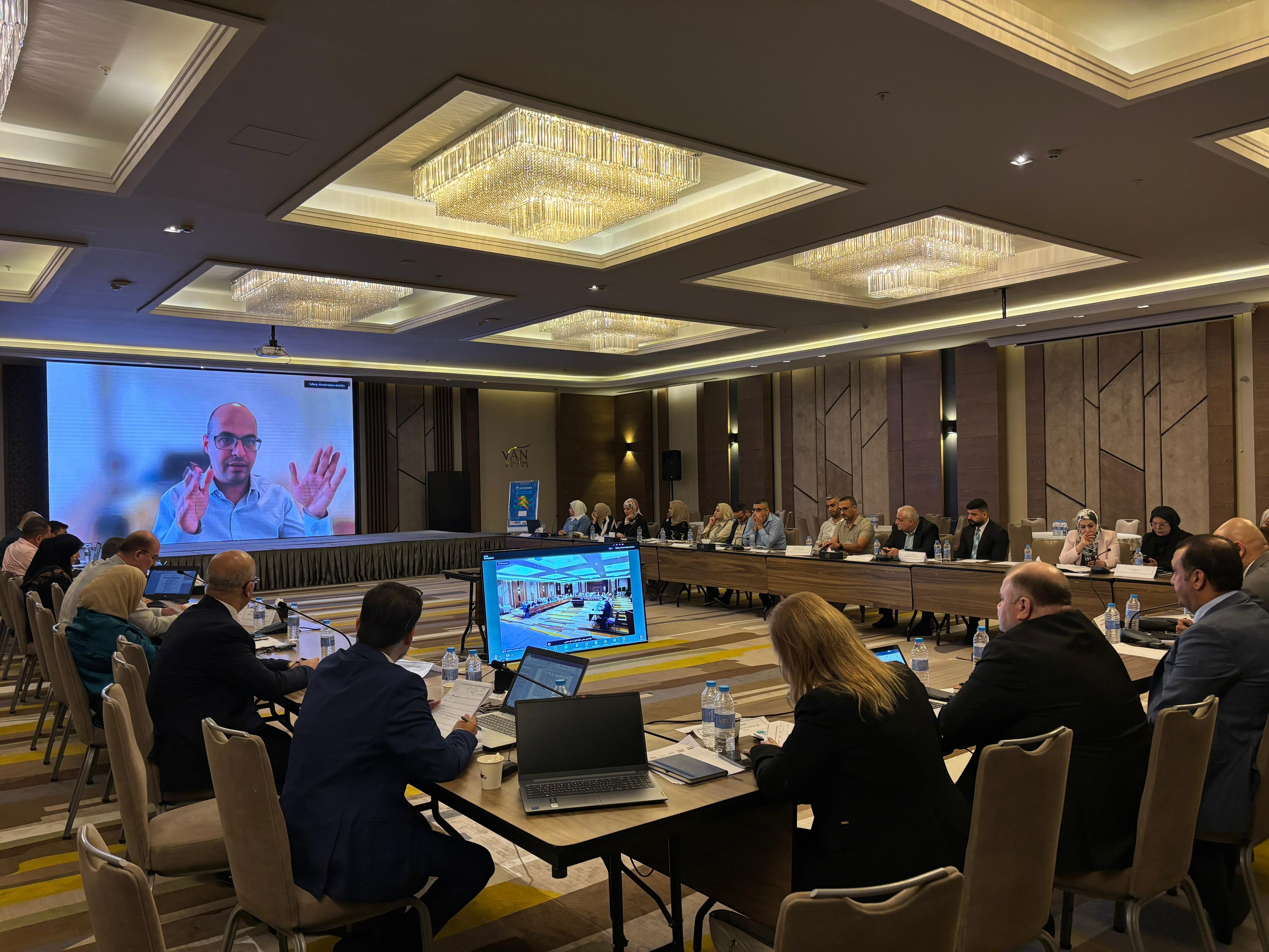 National participants at an Iraq NDC mitigation workshop.