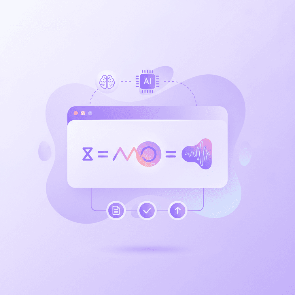 Interactive AI tutor catching a specific math error and explaining it out loud to a student