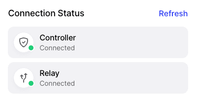 connection status