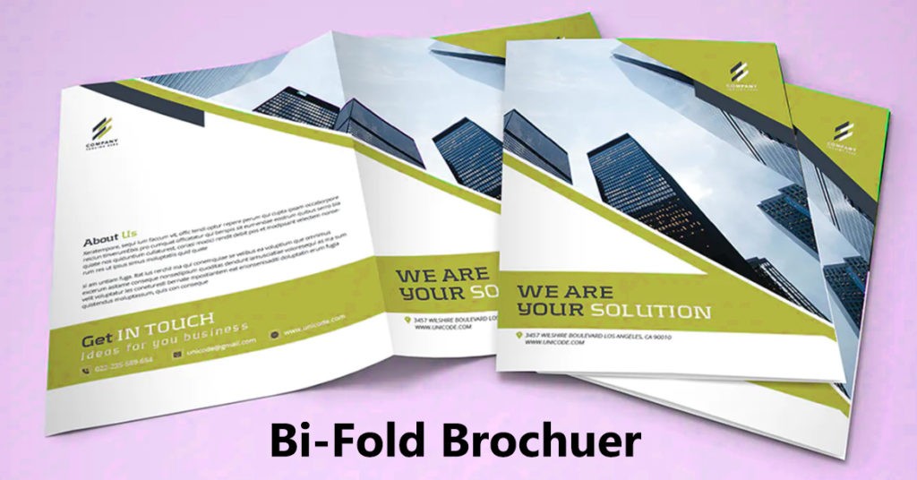 Bi-fold brochure