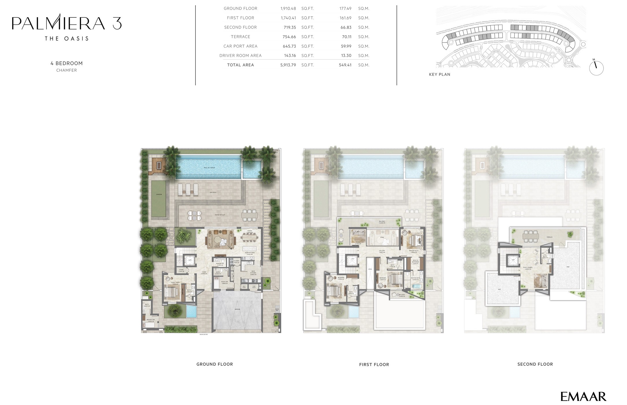 Palmeira 3  Floor Plan 1 Bedroom