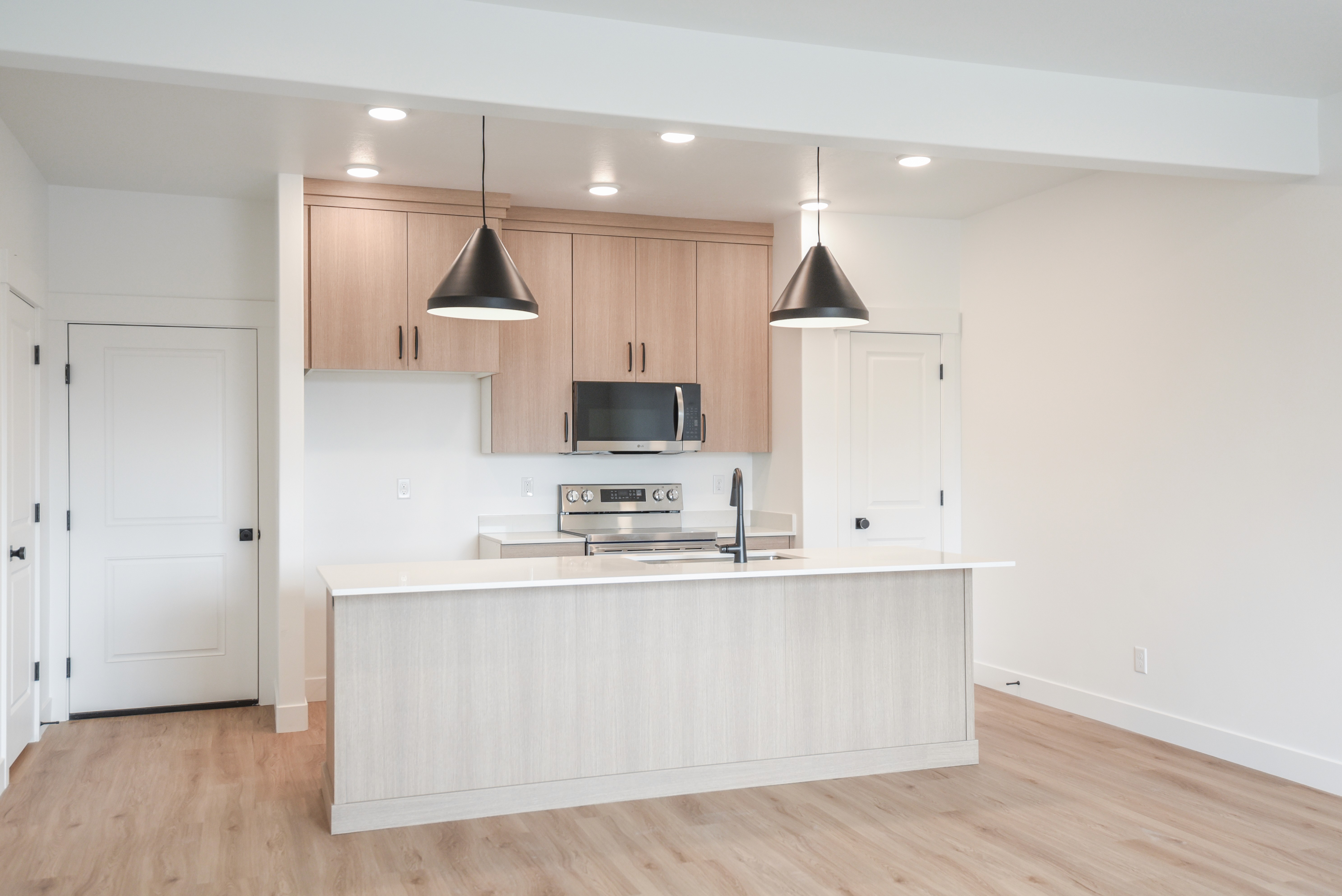 Summit floor plan kitchen view