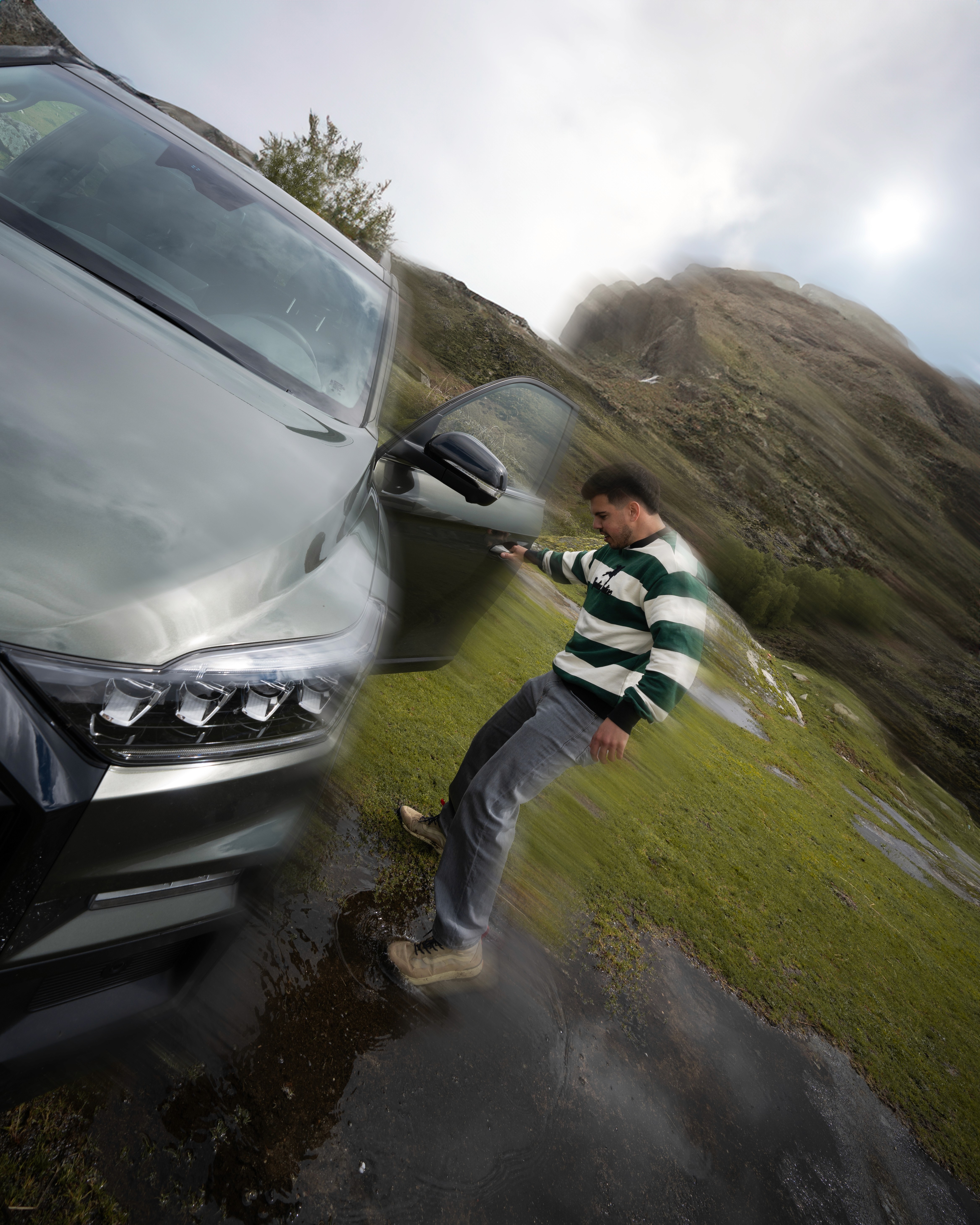 Motion blur creative photography campaign by Dope Kids Club