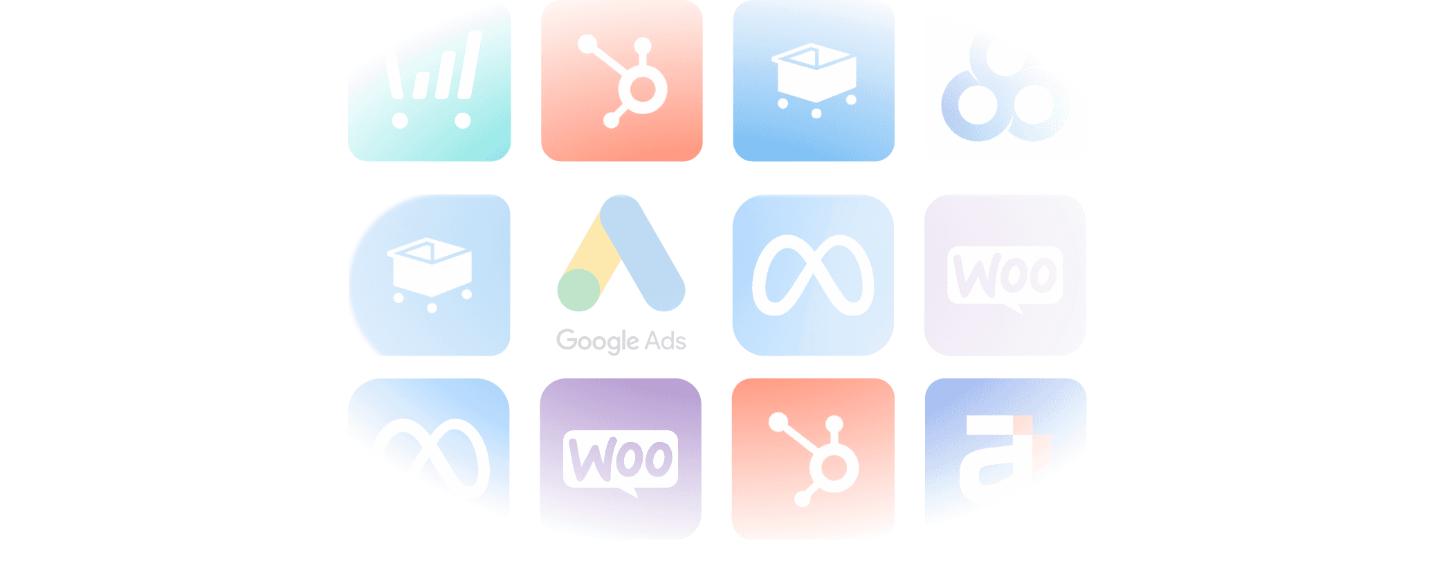 Casa Verde Framer template featuring Google Ads and WooCommerce icons.