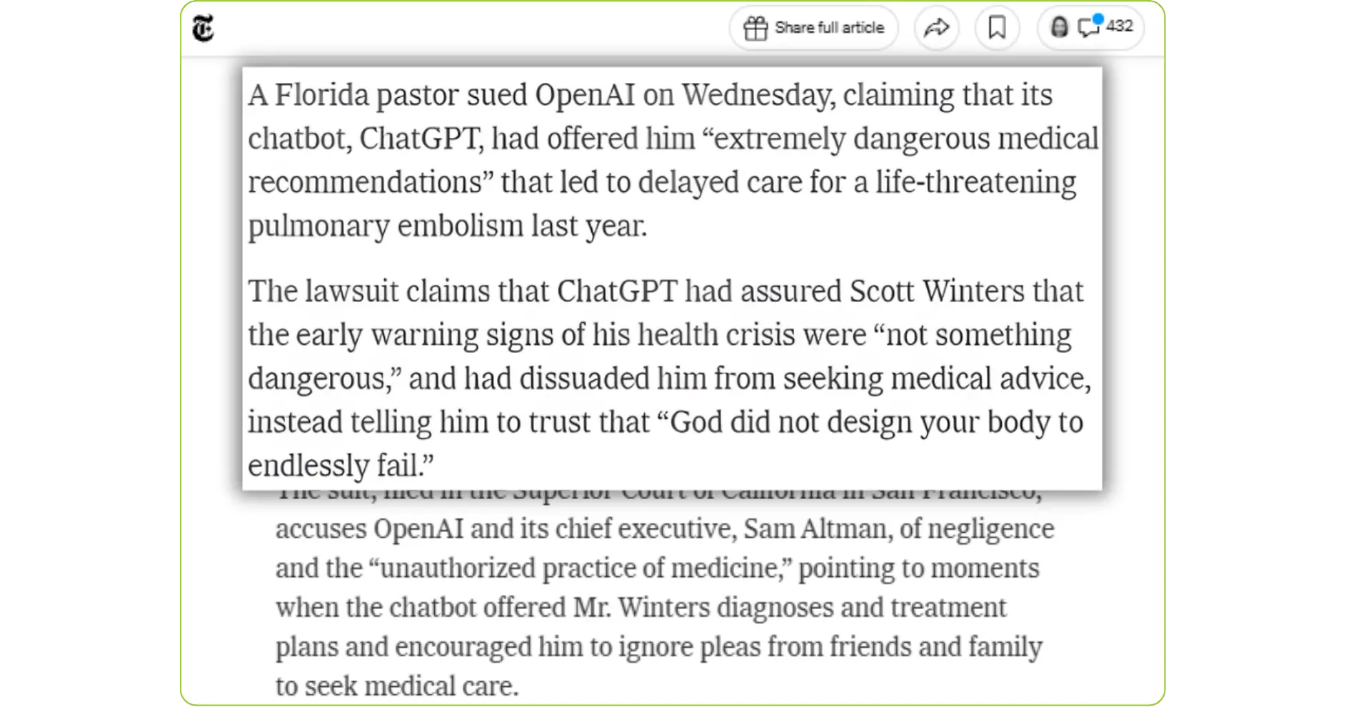 YMYL Example: 2026 Florida pastor case