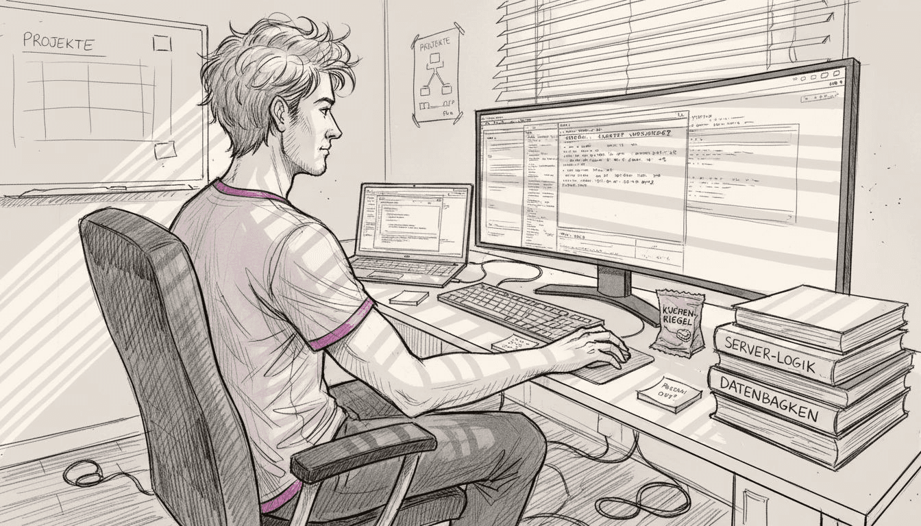 Ein IT-Experte überprüft, wie sich Künstliche Intelligenz sinnvoll im Arbeitsalltag integrieren lässt.