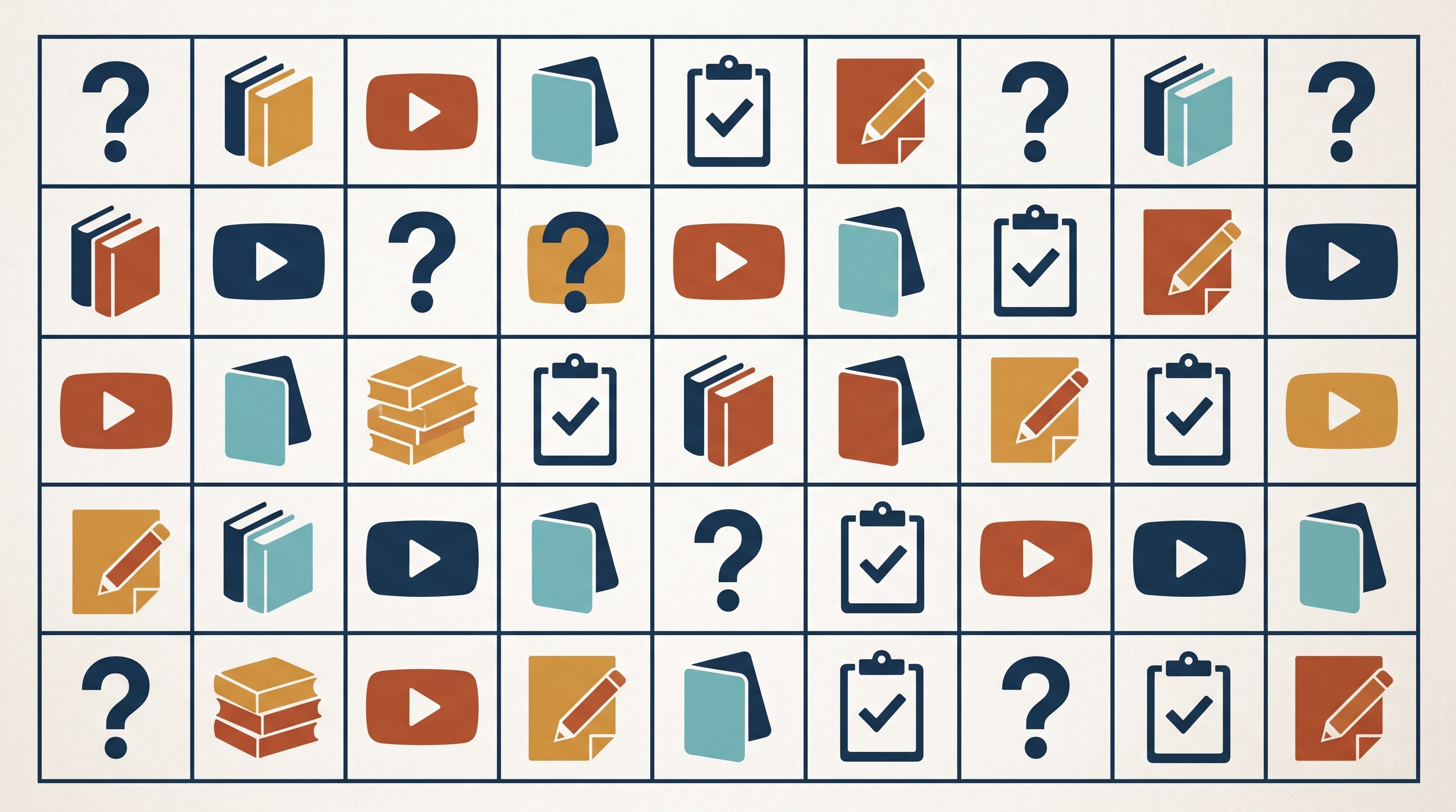 Step 2 CK study resource decision matrix