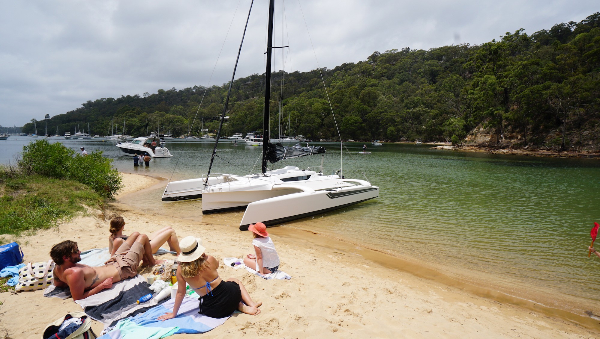 boat at beach