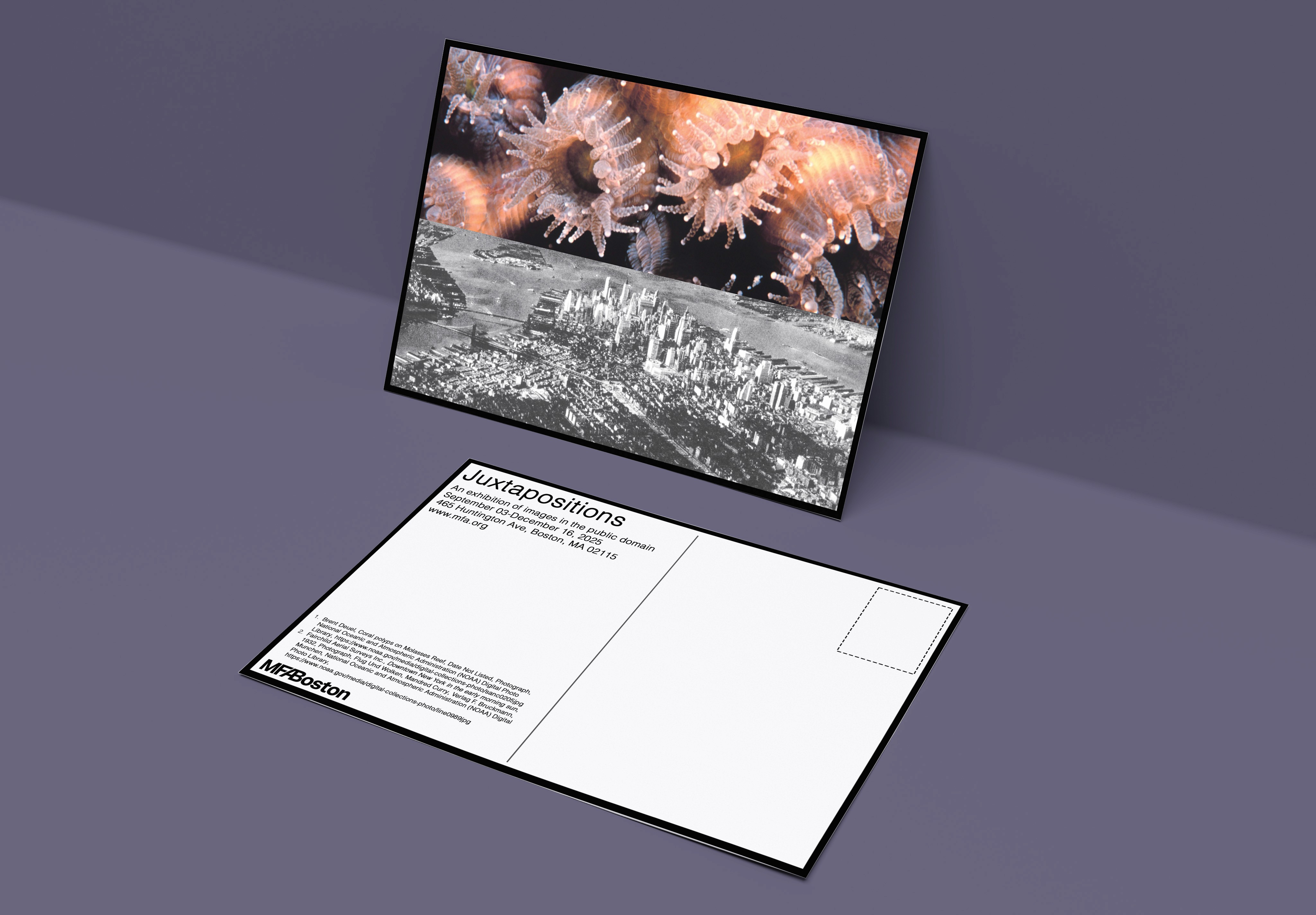 Juxtaposition Postcards