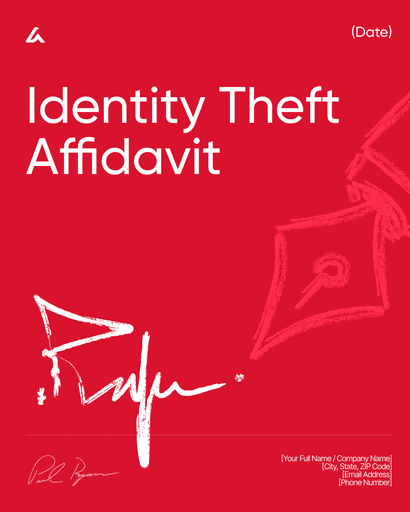Identity Theft Affidavit