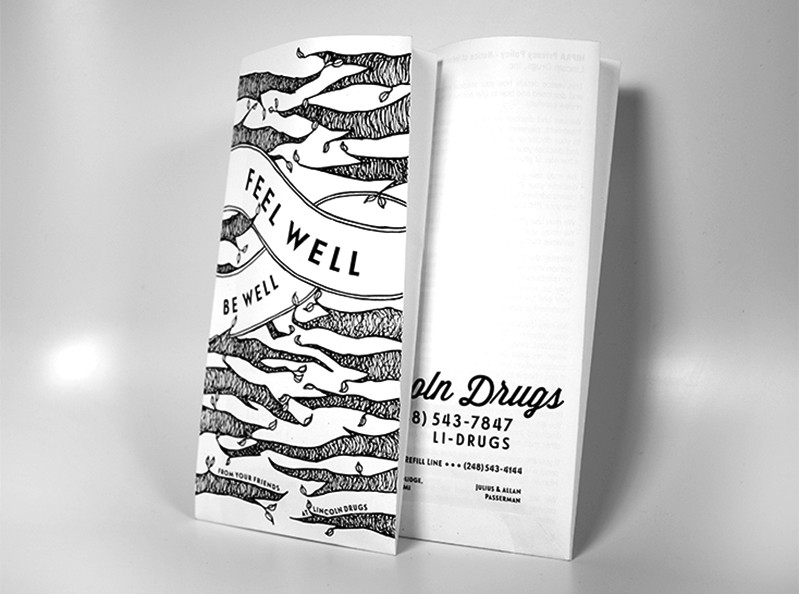 standing drug bag design