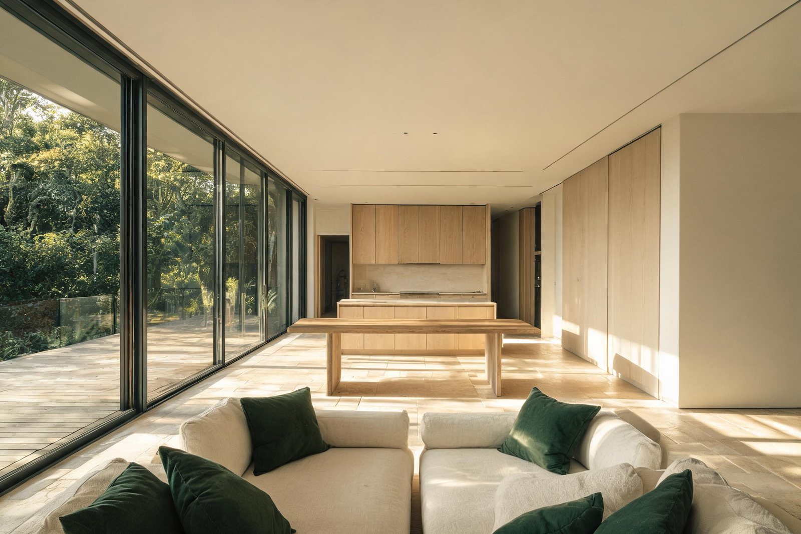 The Alder House — light-filled family living room