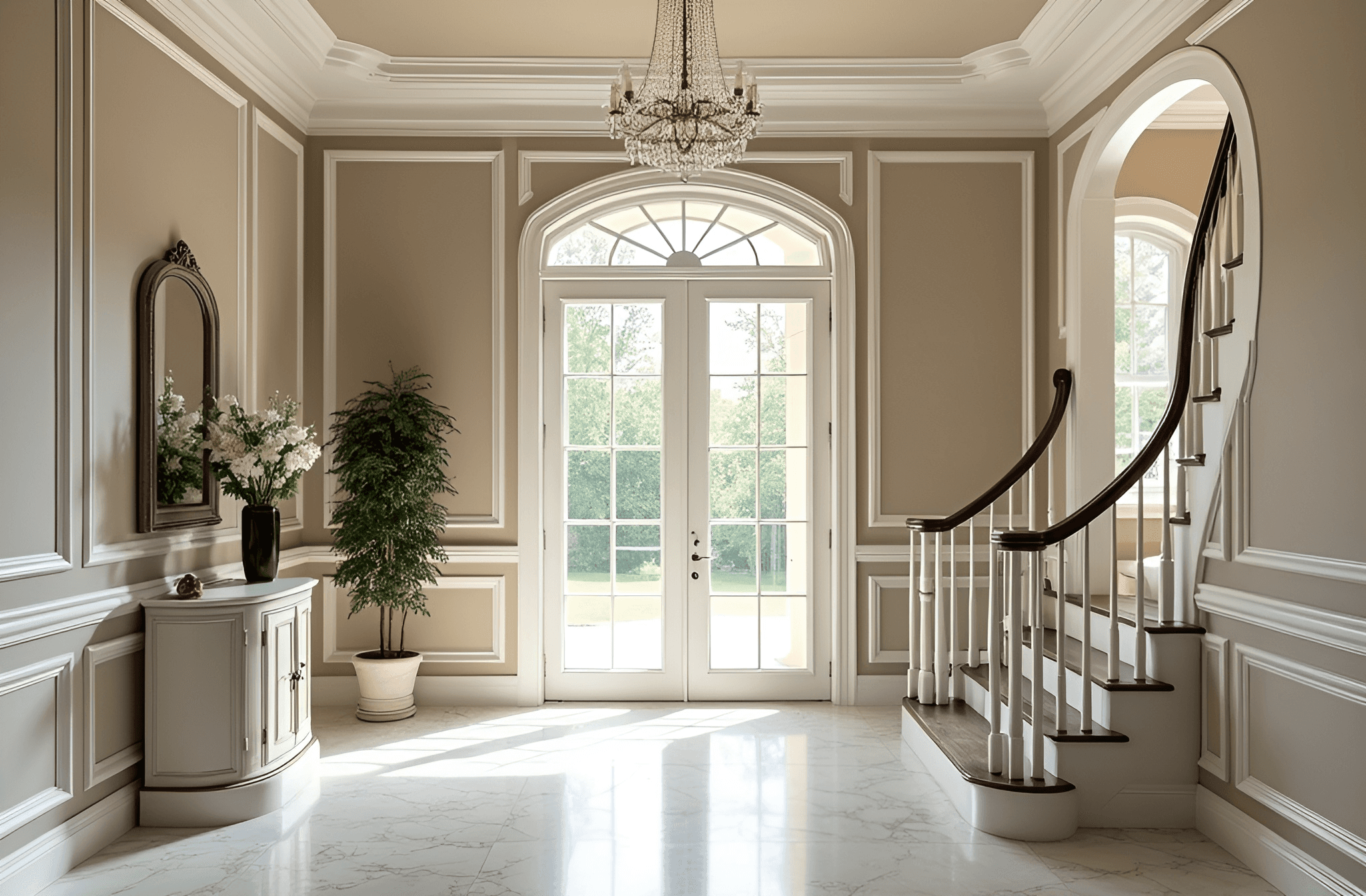 Classic Traditional Entryway