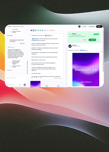 A mockup of Freelio's mobile app