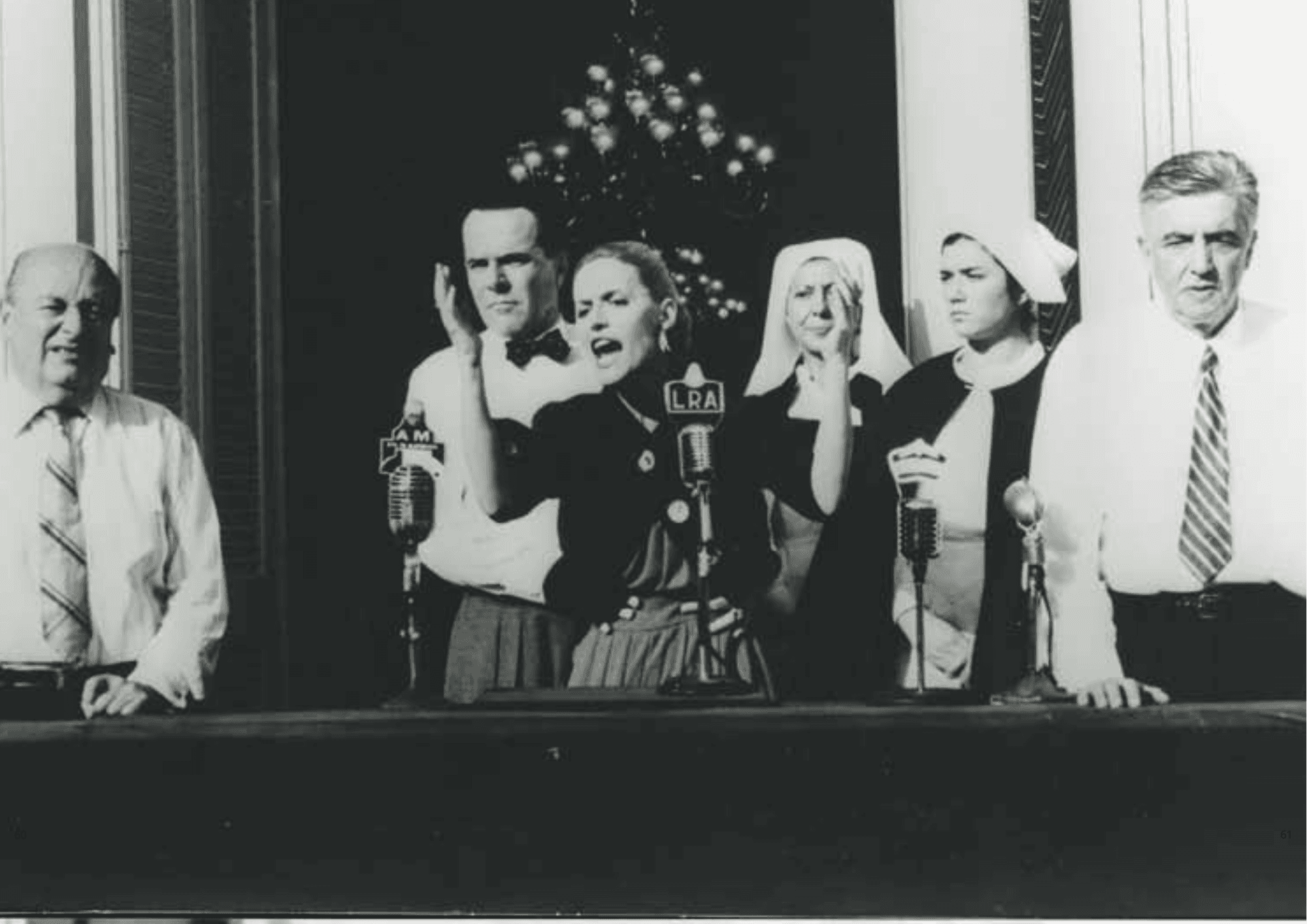 Evita Perón, wife of Juan Domingo Perón, military man and president of Argentina. 