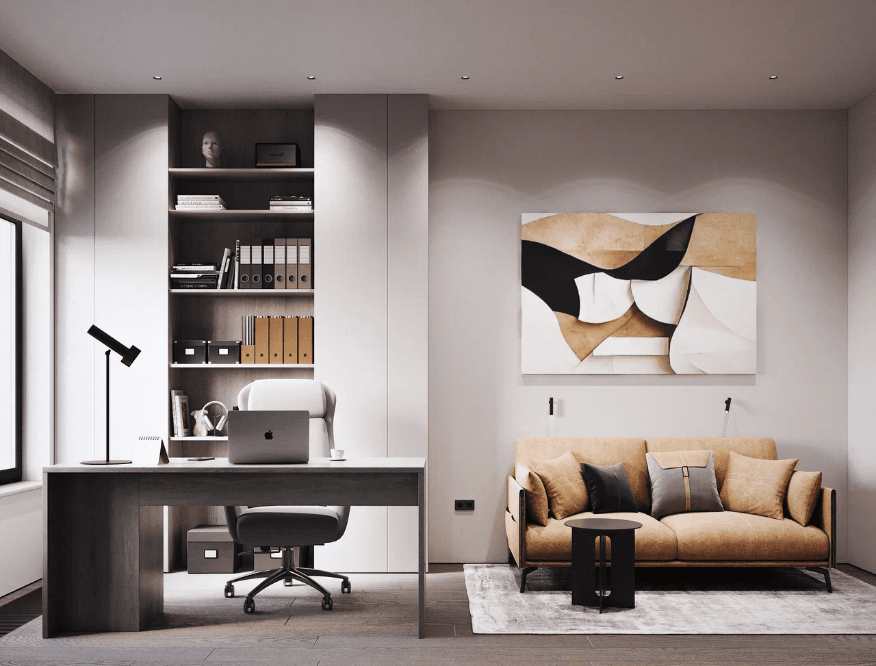 white and gray optical illusion