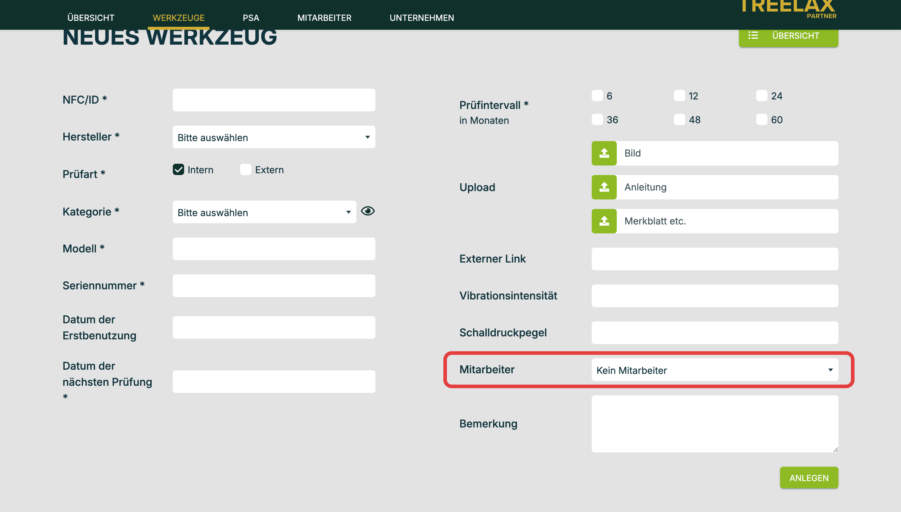 Über „Mitarbeiter