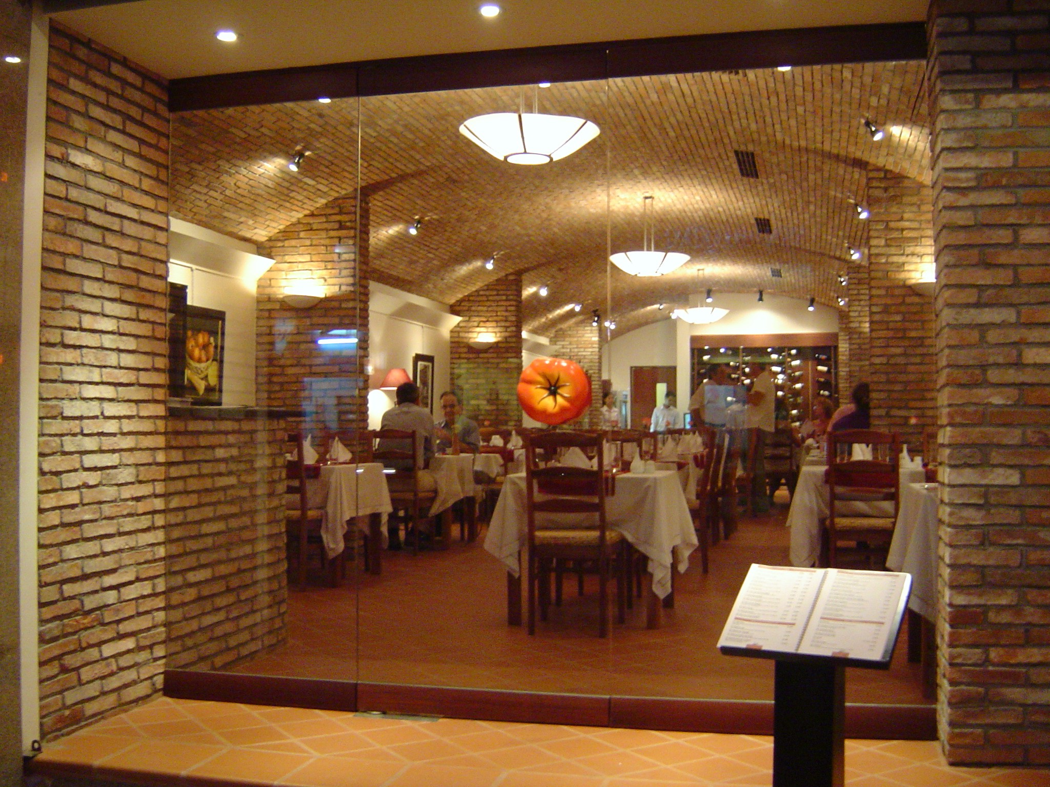 View from the outside