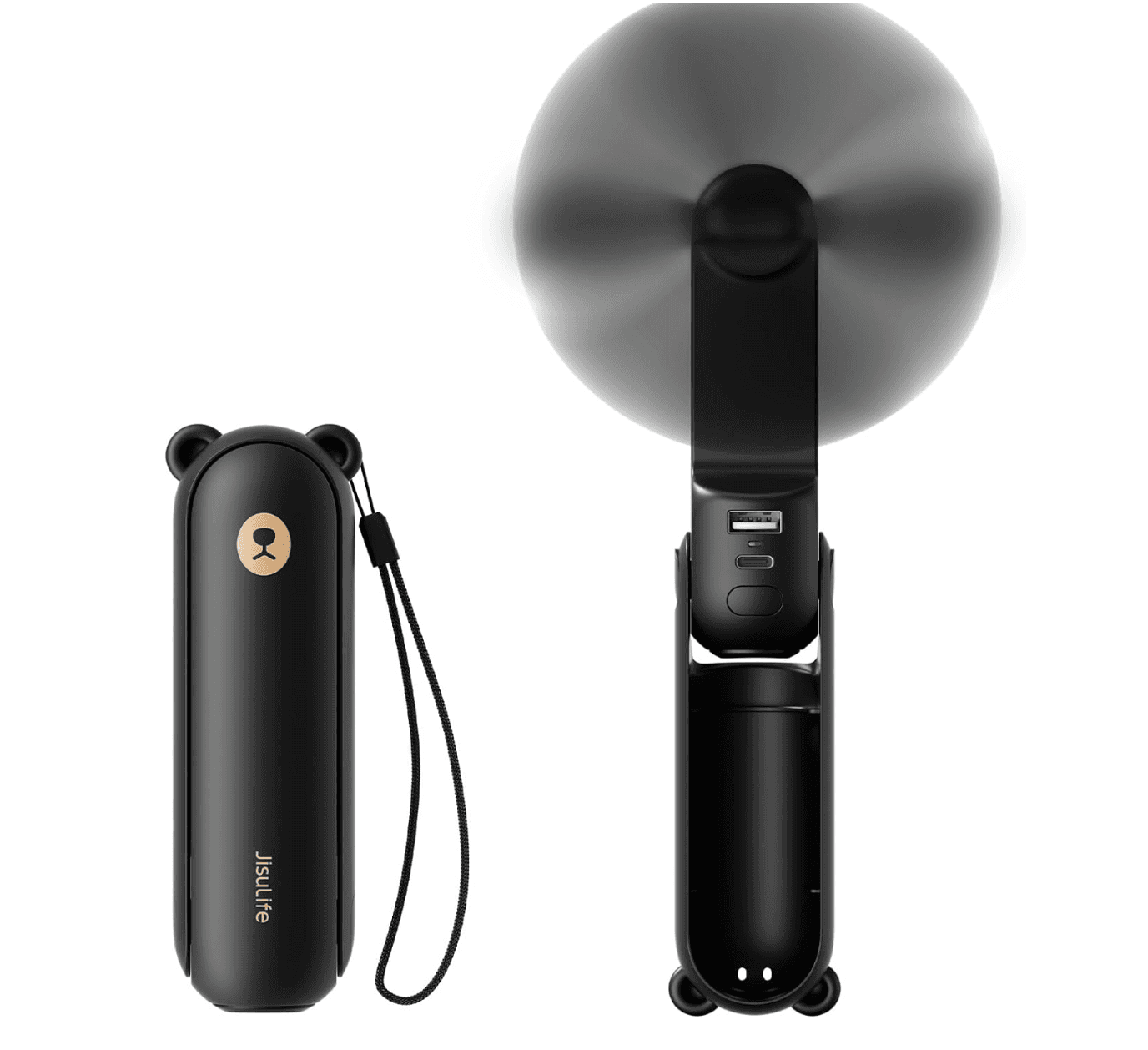 Handheld 3 In 1 Portable Fan with Power Bank