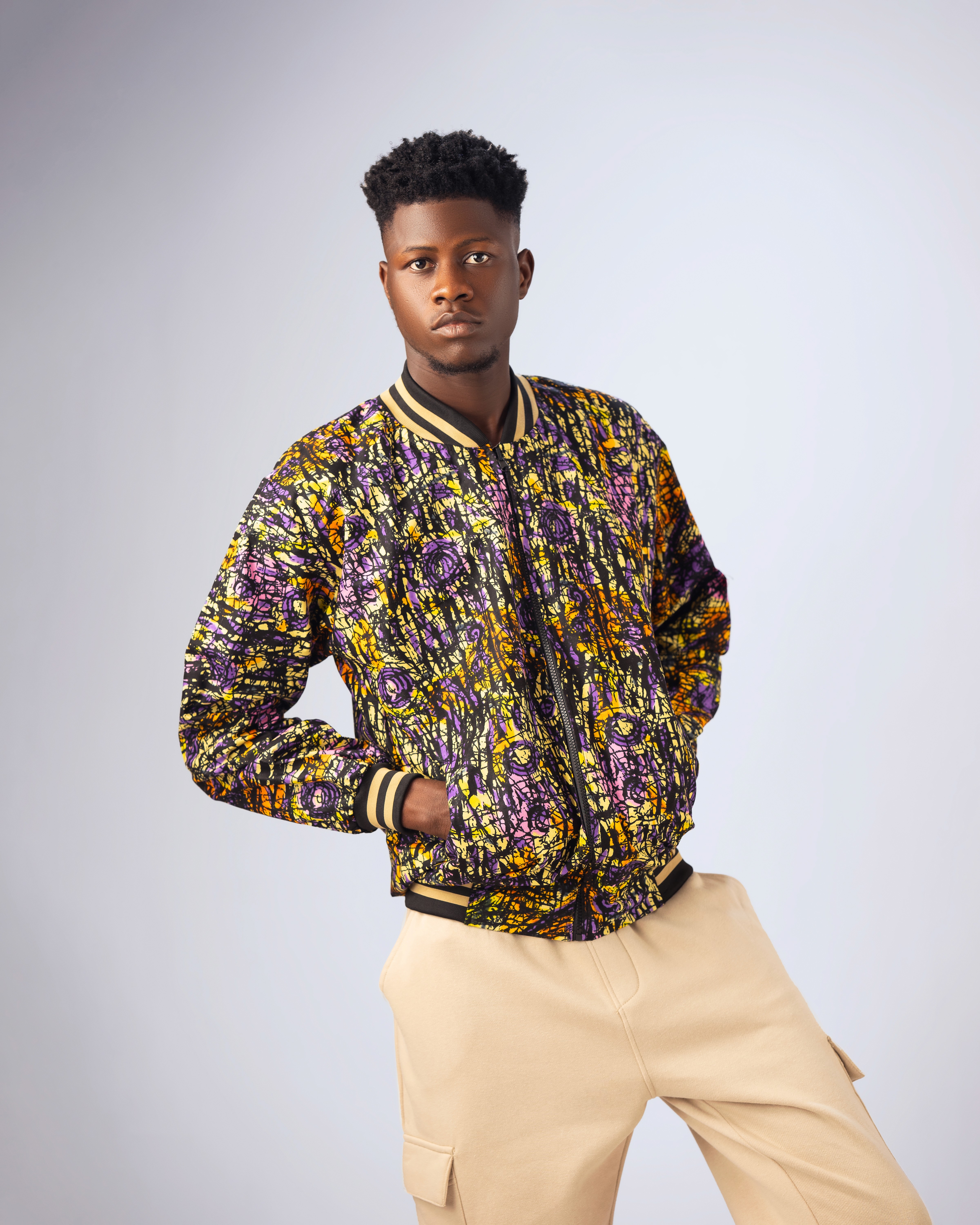 Patterned Knit Sweater