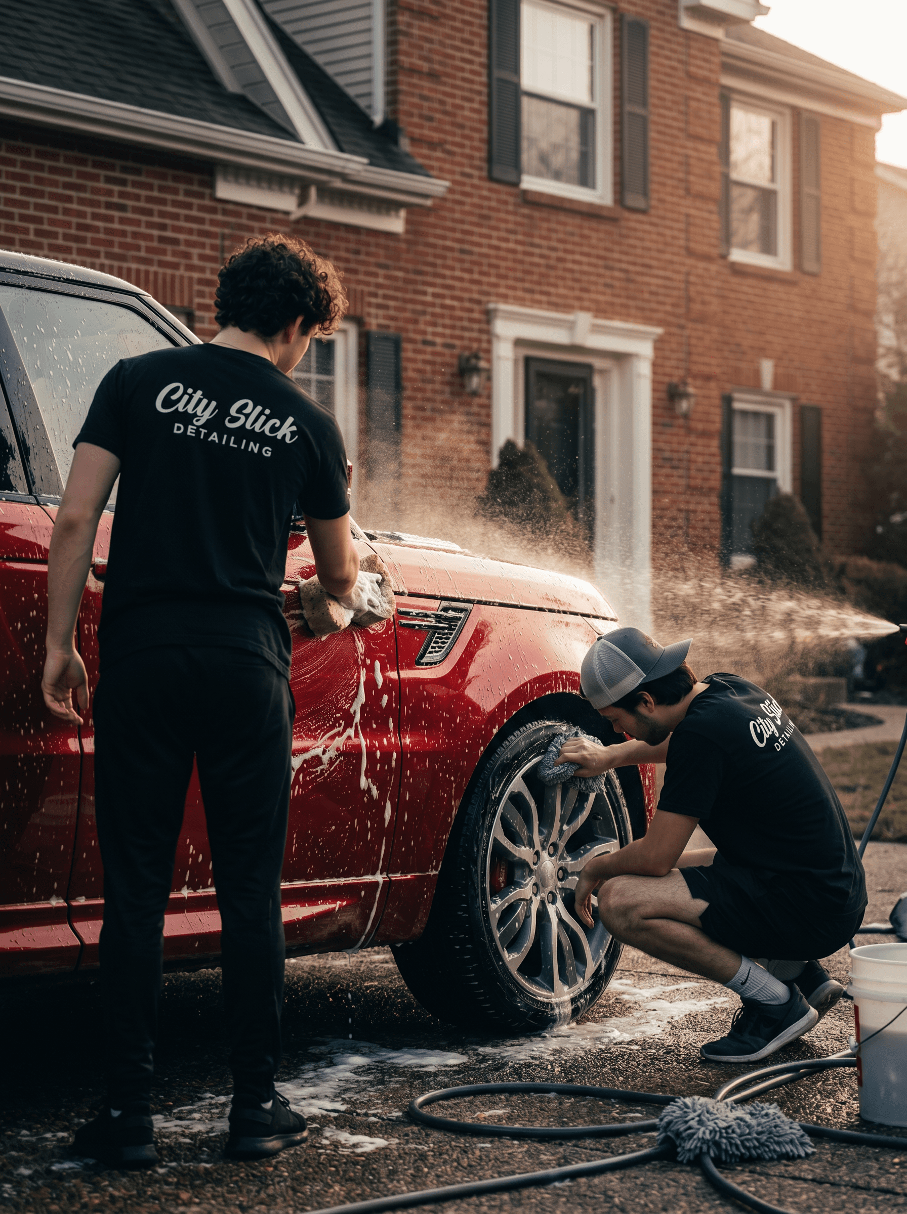 Mobile car detailing in Corvallis, Oregon — freshly detailed car by City Slick