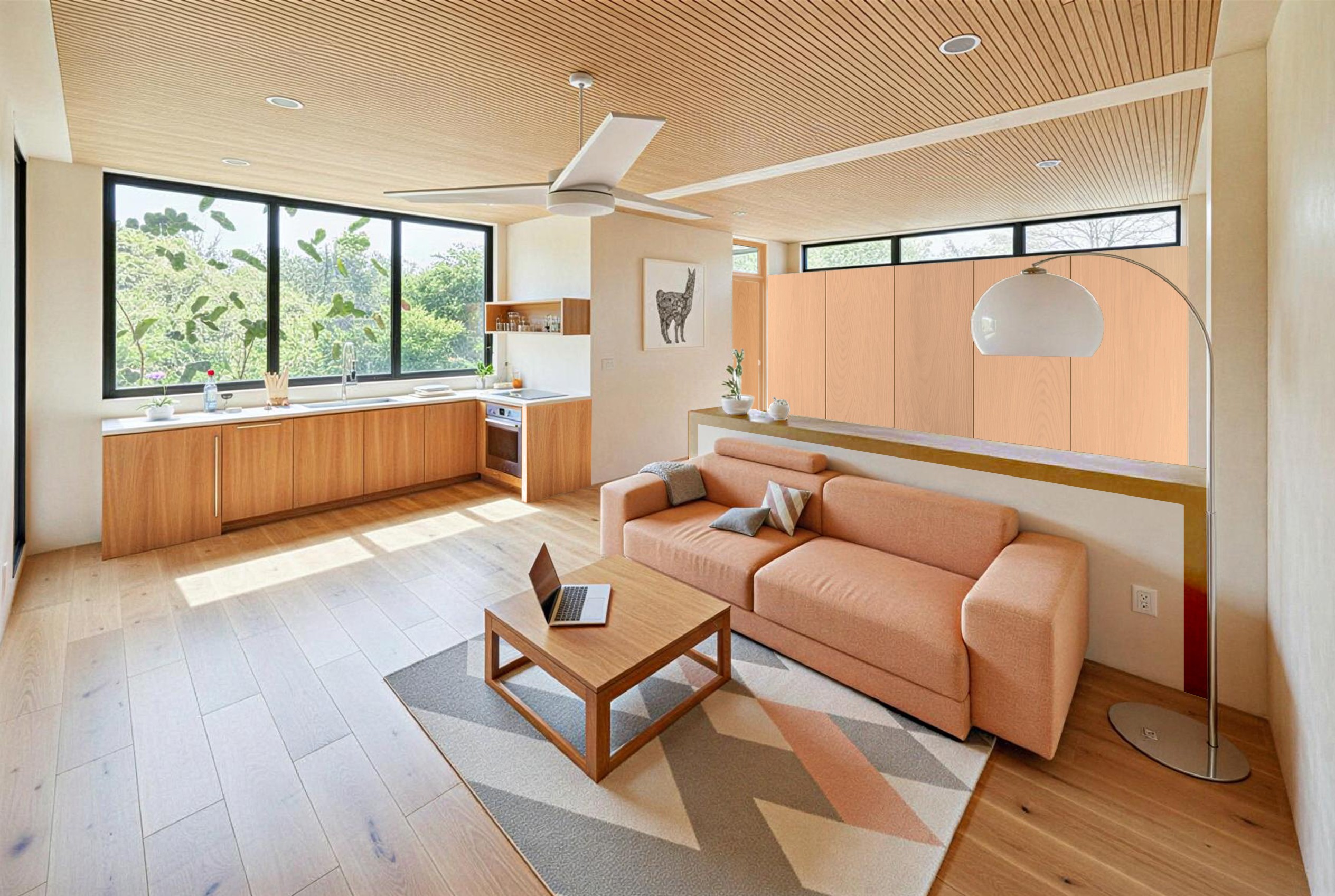 Casa "Mirador" Front Entrance Render