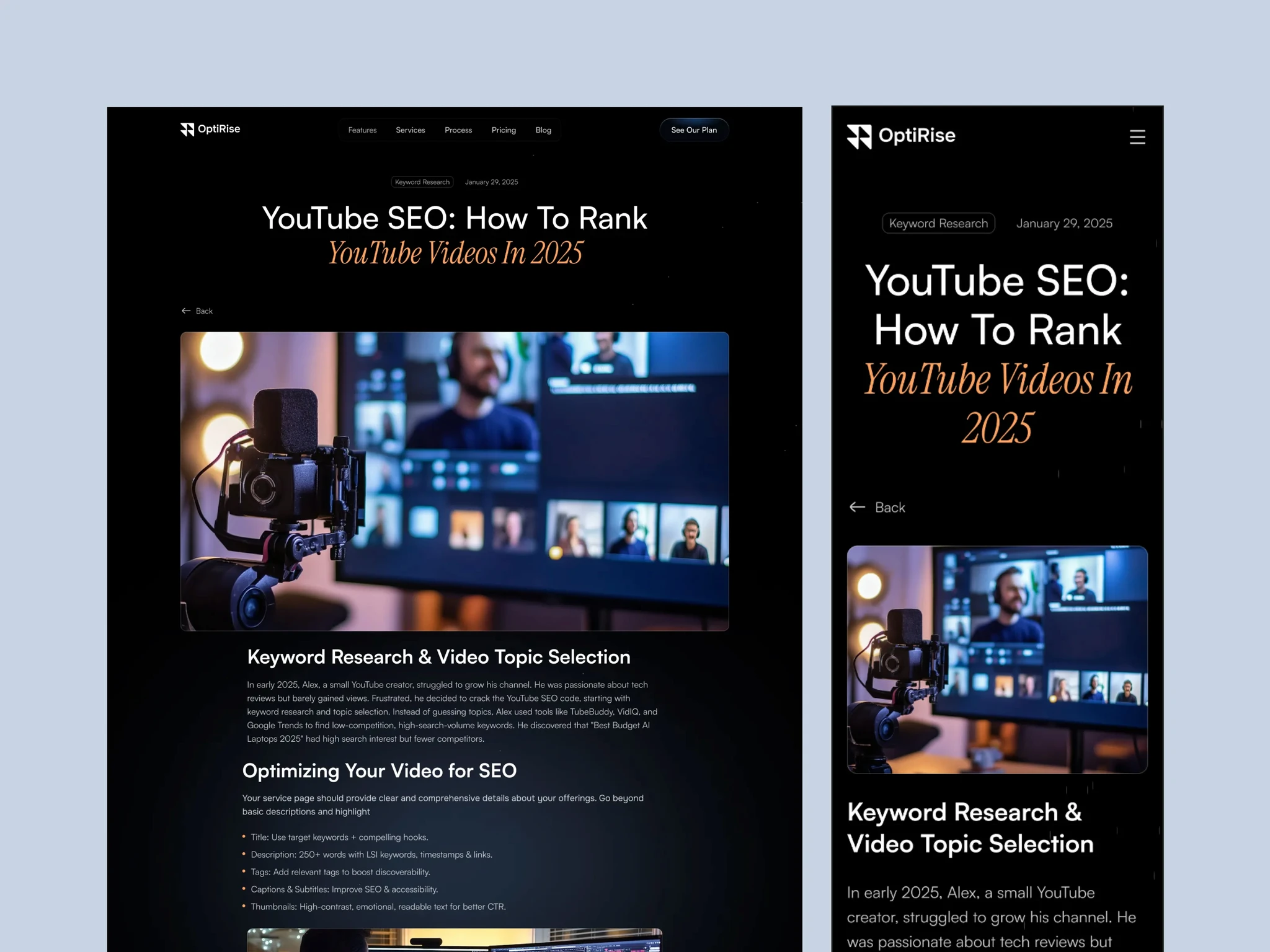 SEO Agency Website Template