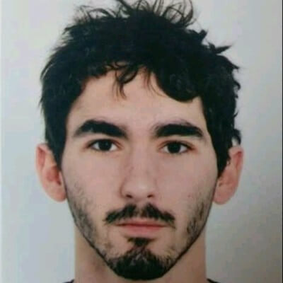 A photo of woman in red