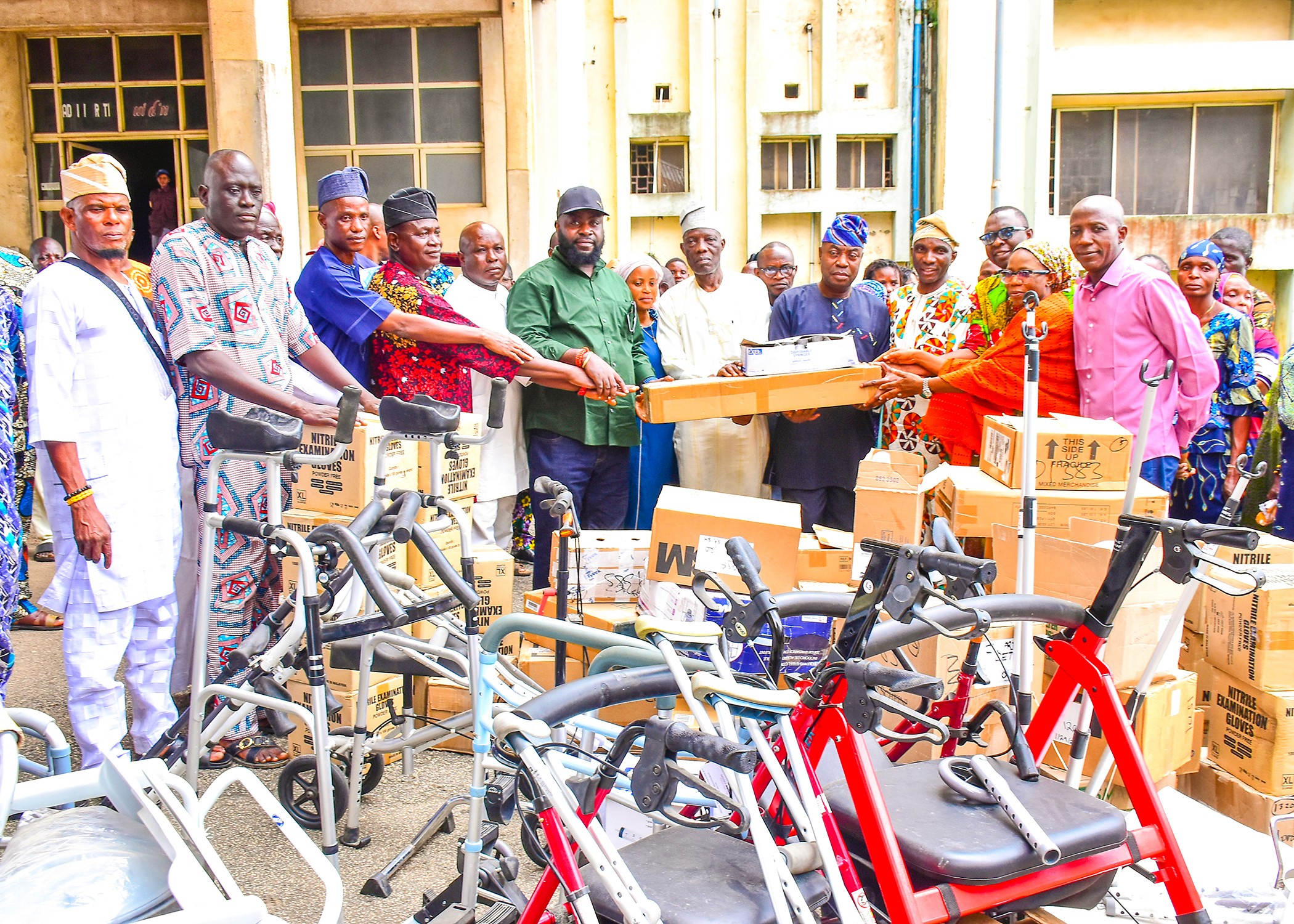 A child smiling at camera