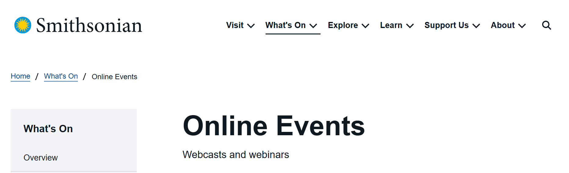 smithsonian - Fun Websites for Kids