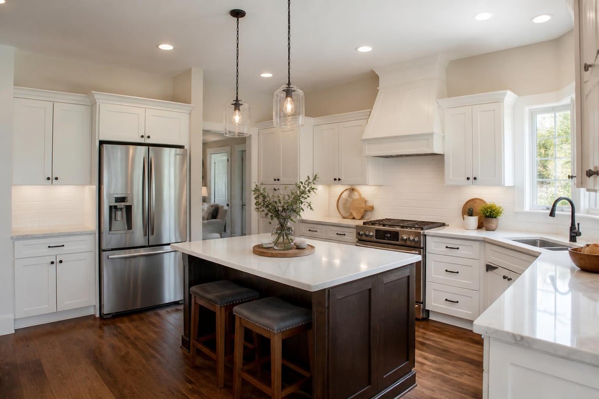Kitchen staging techniques