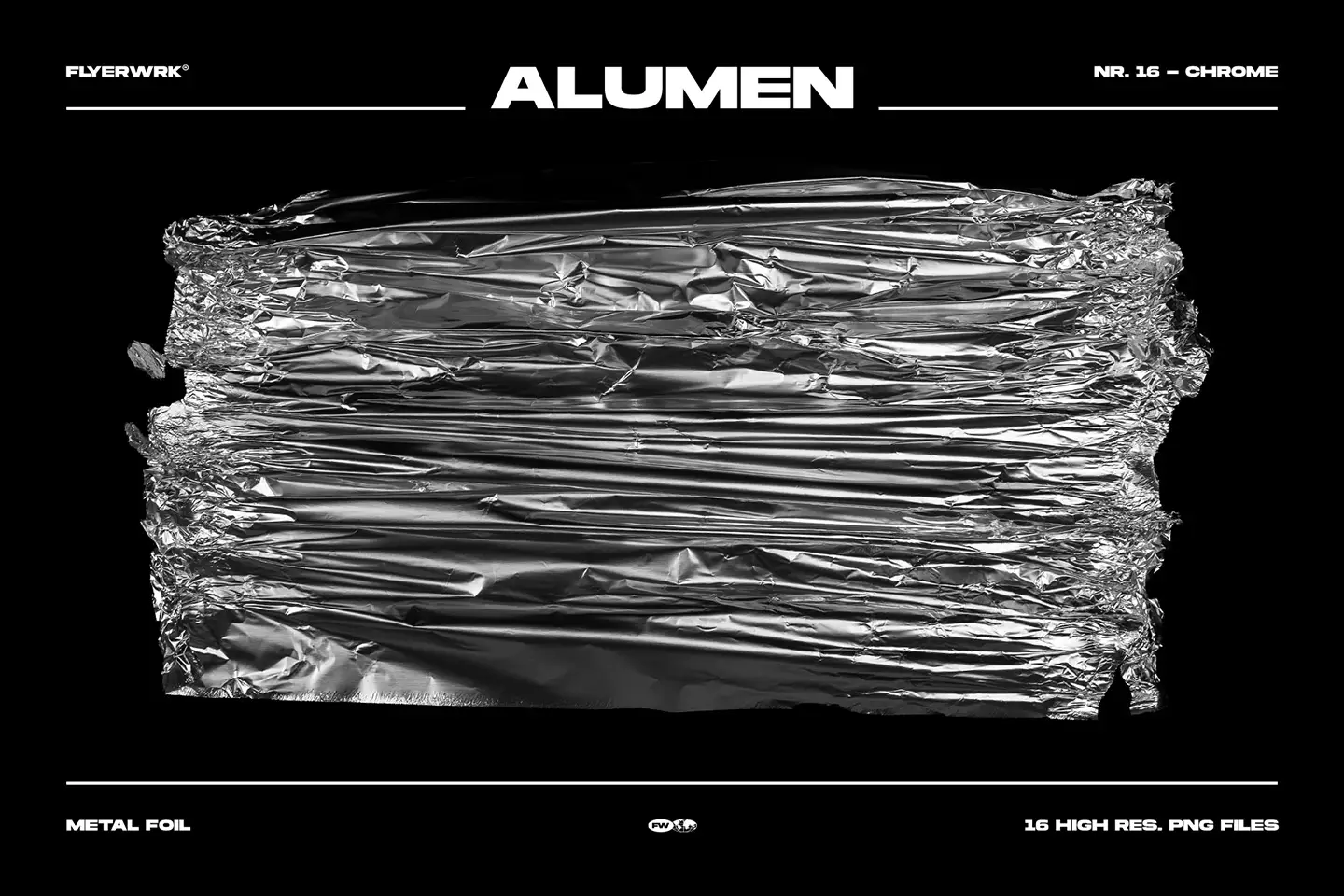 Alumen metal foil textures high resolution stretched silver foil background with realistic industrial metallic highlights