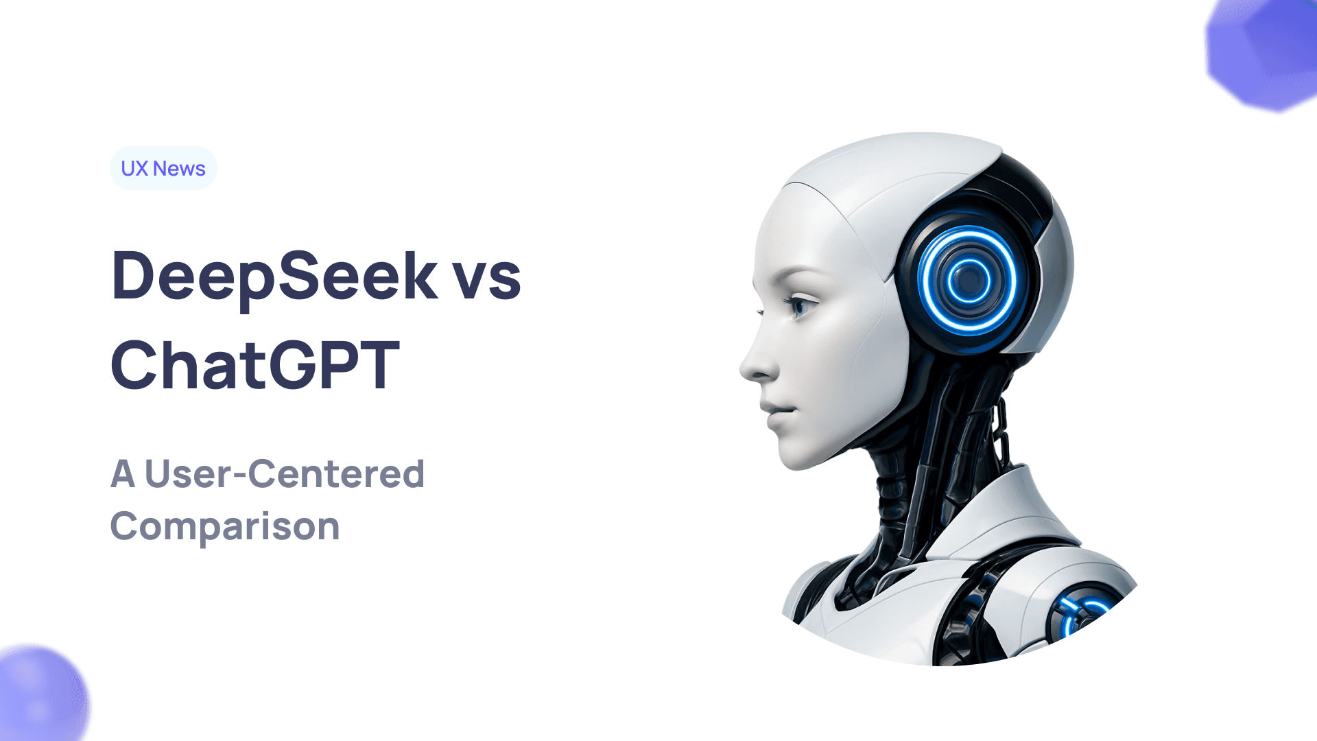 Side-by-side comparison of DeepSeek and ChatGPT interfaces