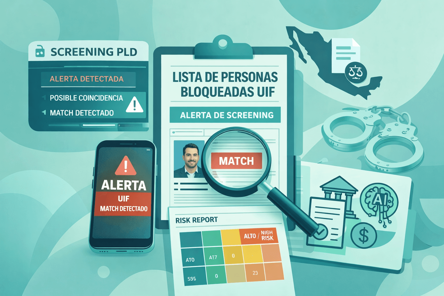 Lista de Personas Bloqueadas (UIF) y screening en México: protocolo práctico de compliance PLD con software PLD (KYC, alertas y evidencia)