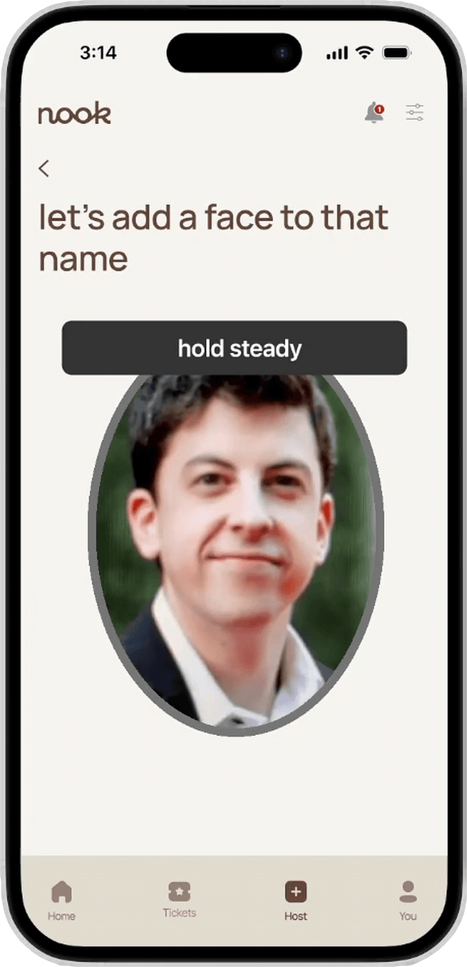Nook screen