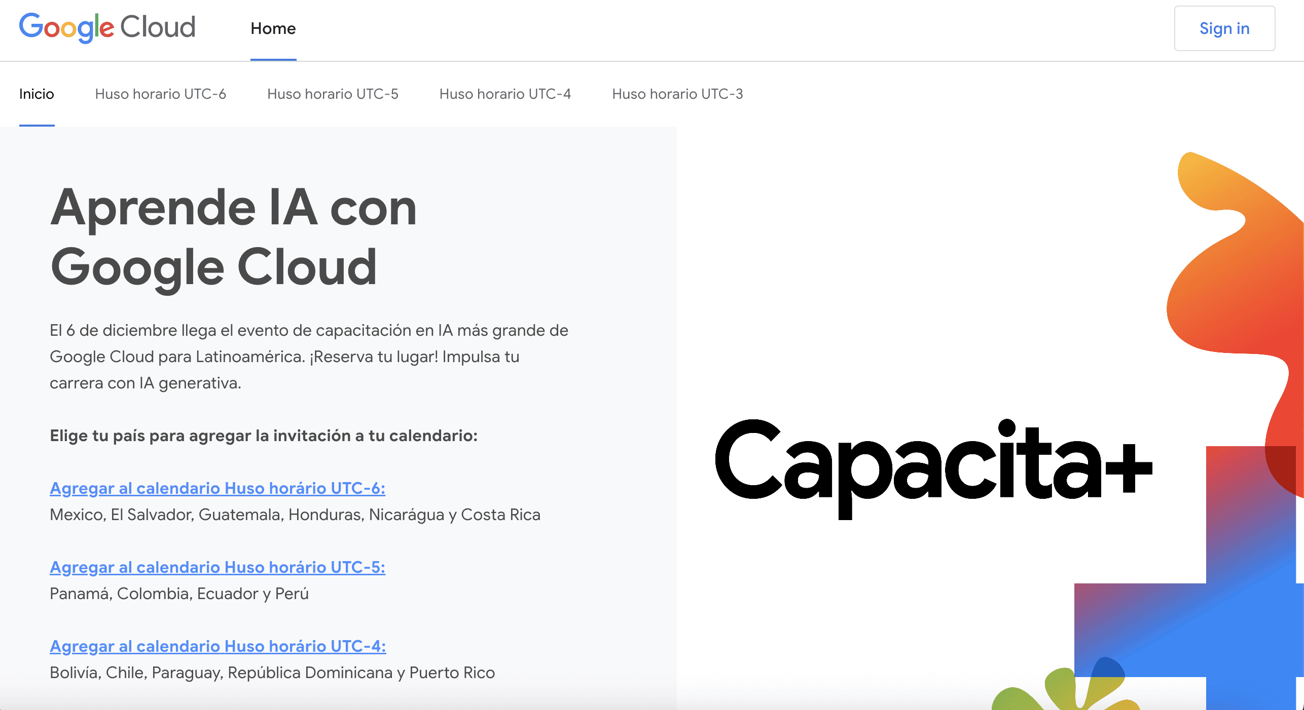 Programa Google Capacita de inteligencia artificial y educación digital en América Latina